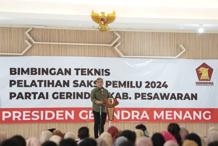 Muzani Beri Pembekalan ke Ribuan Saksi Gerindra di Lampung: Pastikan Prabowo Menang di Setiap TPS
