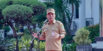 Pimpin Apel Rutin, Bupati Karawang Ajak Seluruh ASN Hemat Energi