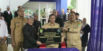 Rayakan Hari Jadi ke-39, Perumdam Tirta Tarum Karawang Resmikan Gedung Pelayanan Baru