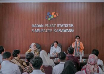 Evaluasi Pendataan, BPS RI Lakukan Sidak Sensus Ekonomi di Karawang