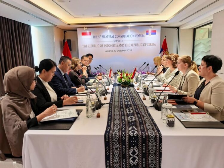 Indonesia dan Serbia Sepakat Perkuat Kerja Sama Ekonomi dan Investasi di Forum Konsultasi Bilateral ke-5